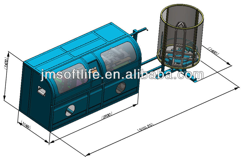 Автоматическая машина для изготовления матрасов Pocket Spring Coil Machine